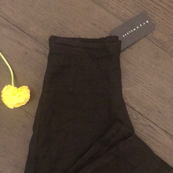 Bryn Walker Linen Capri Pants Black SZ XXS - Picture 6 of 8